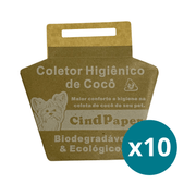 Coletor Higiênico de Fezes - 10 unidades