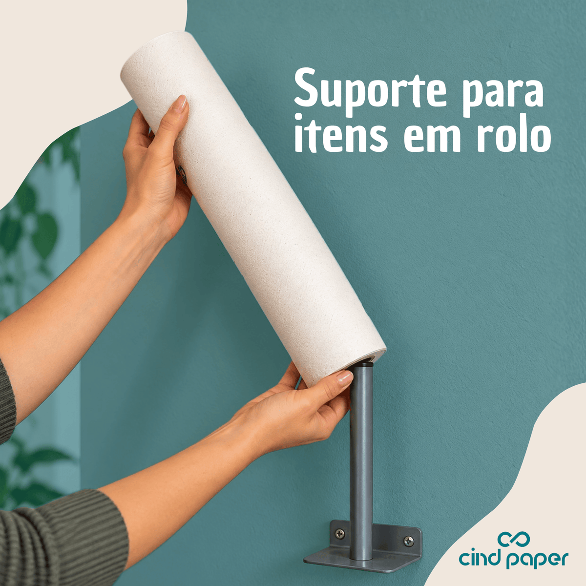 Suporte De Parede Para Tapete Higiênico Cindpaper