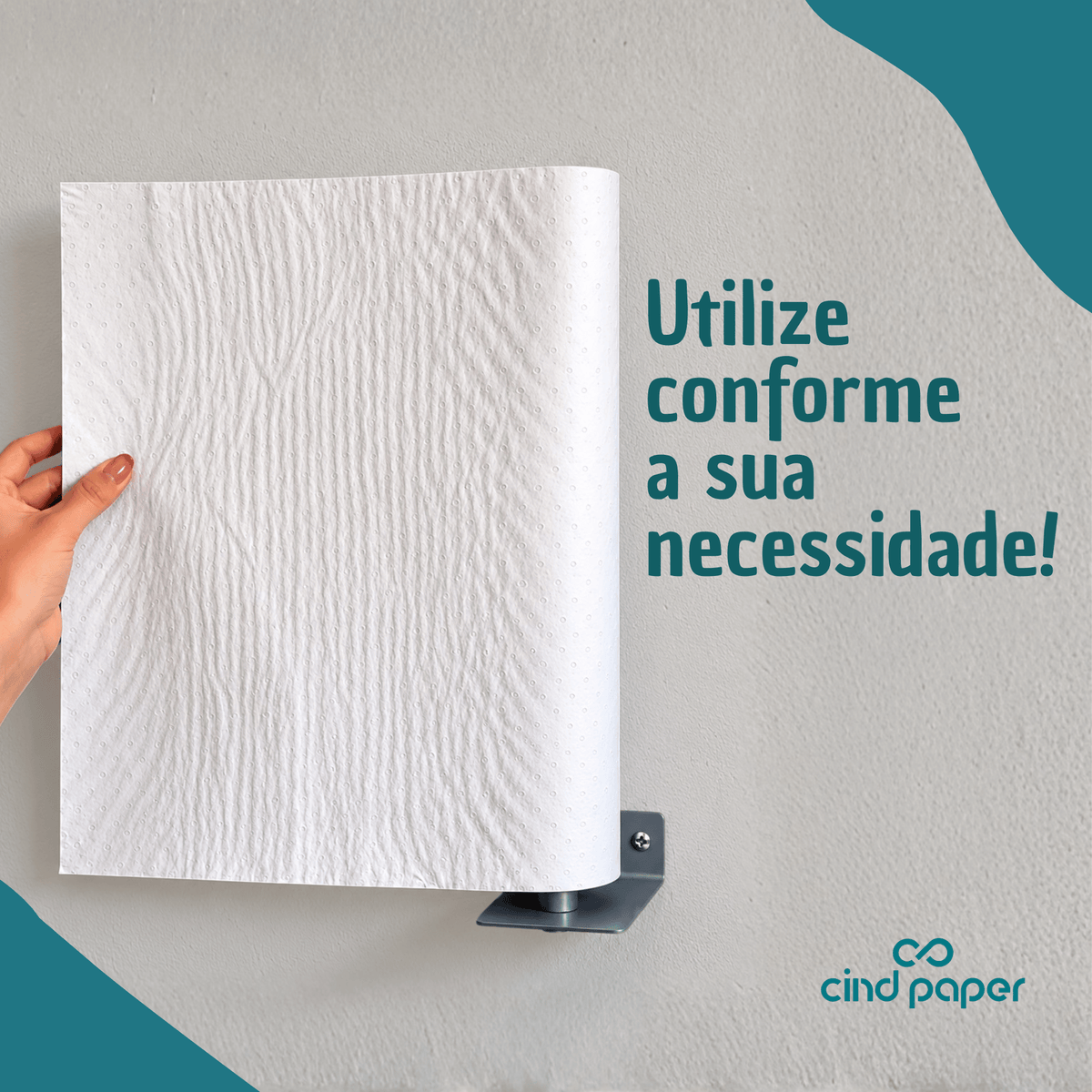 Suporte De Parede Para Tapete Higiênico Cindpaper
