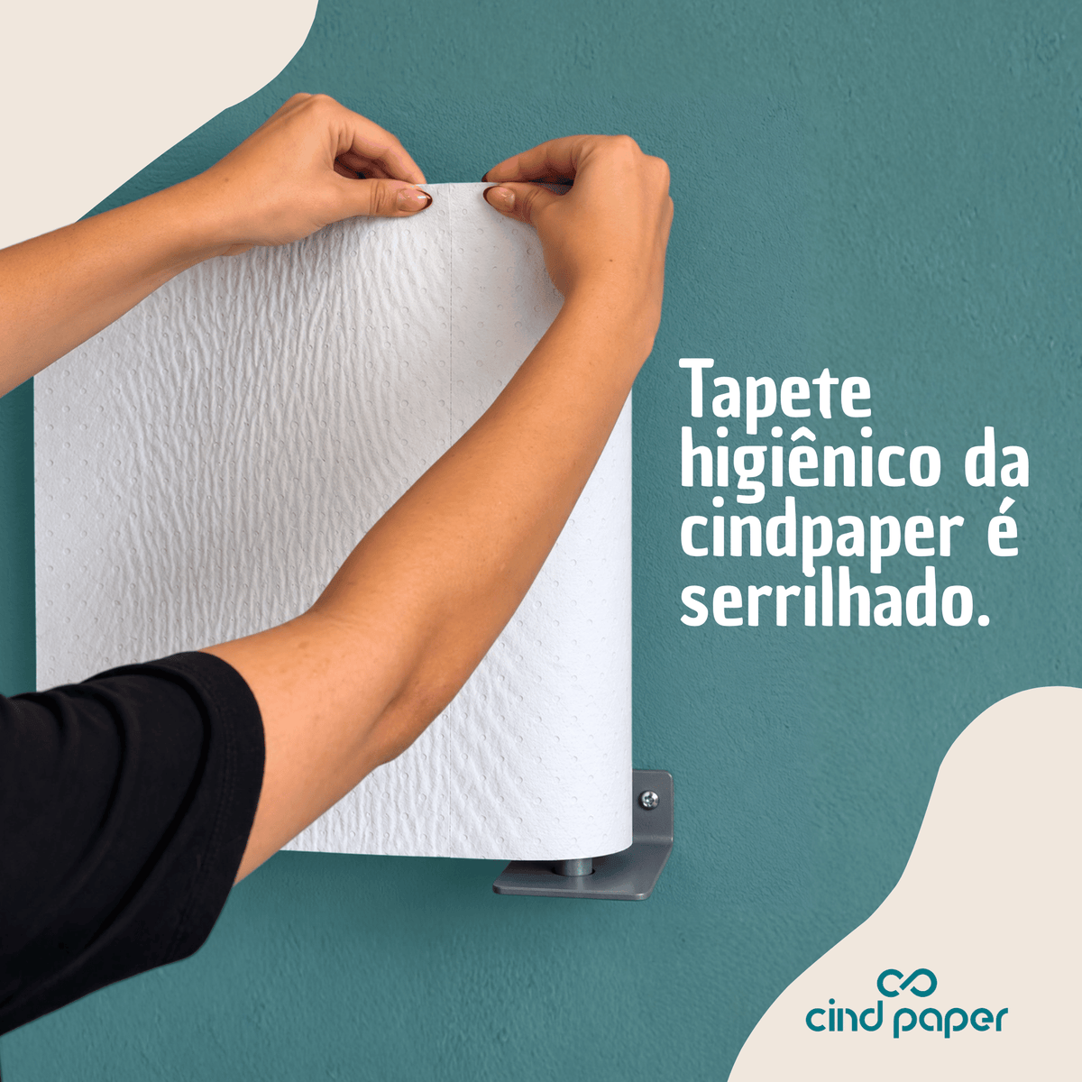 Suporte De Parede Para Tapete Higiênico Cindpaper