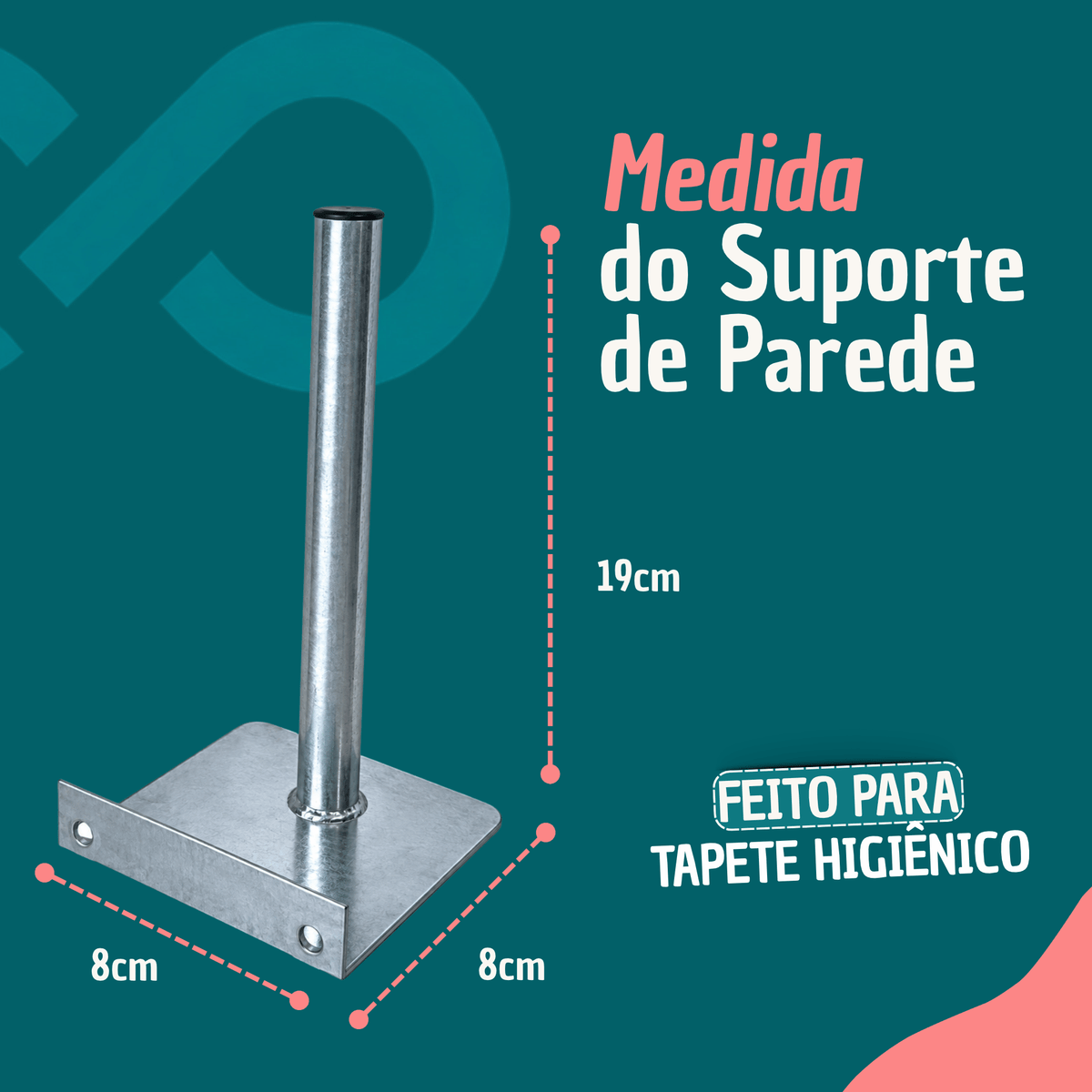 Suporte De Parede Para Tapete Higiênico Cindpaper